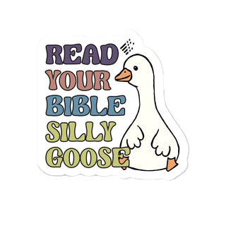 Silly Goose Sticker