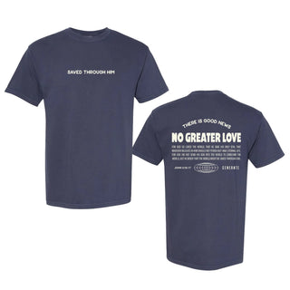 No Greater Love - Navy Tee