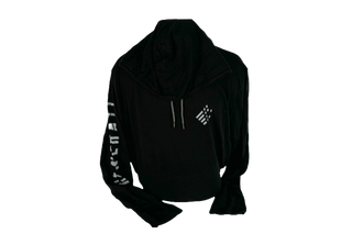 Black T-shirt Hoodie