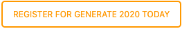 Register for GENERATE 2020 Today