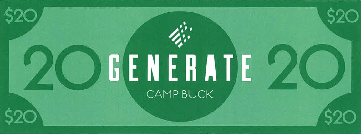 GENERATE Camp Bucks